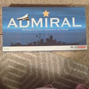 Admiral Board Game - Blue Edition by